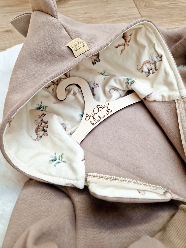 Bluzo- parka LATTE dino+ DINUSIE