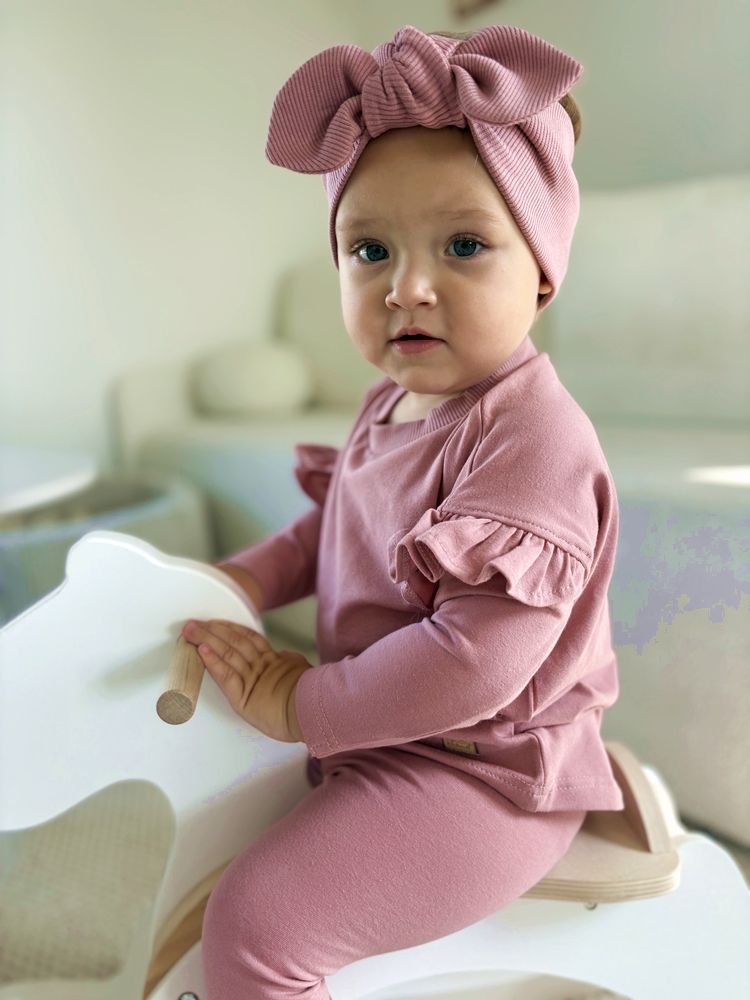 Komplecik LOLA brudny róż