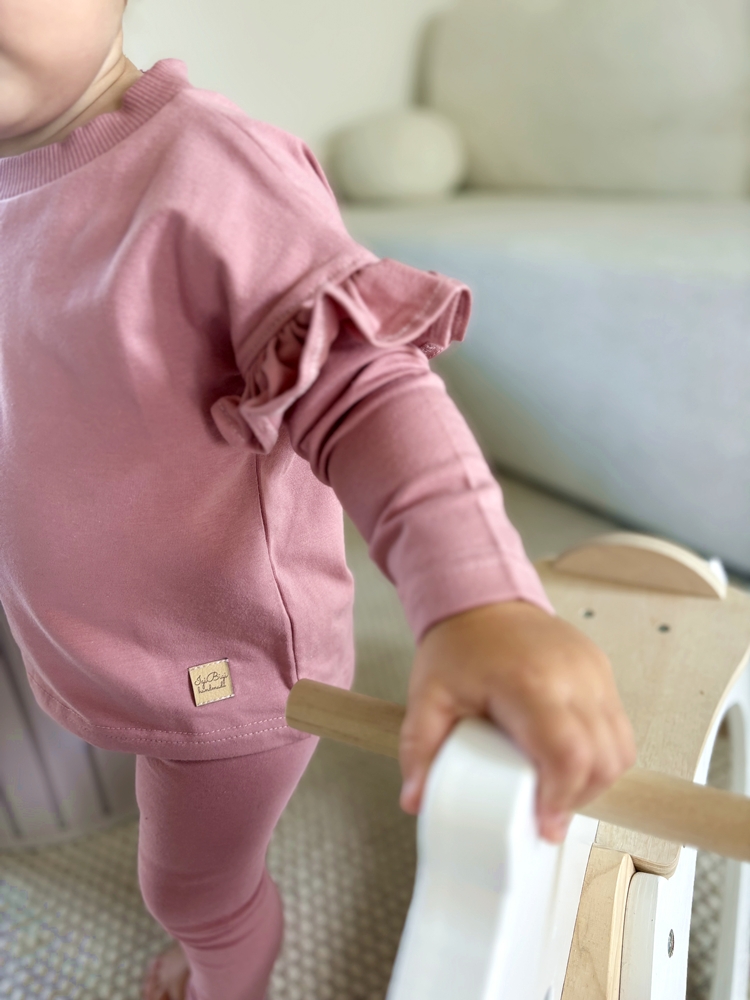 Komplecik LOLA brudny róż