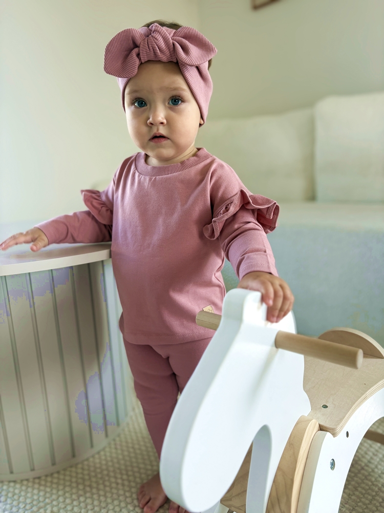 Komplecik LOLA brudny róż