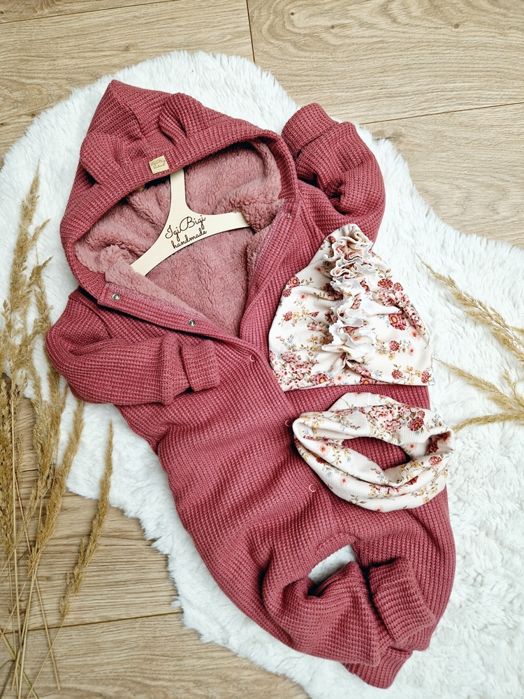 KOMBINEZON sweterkowy ocieplany KOLORY