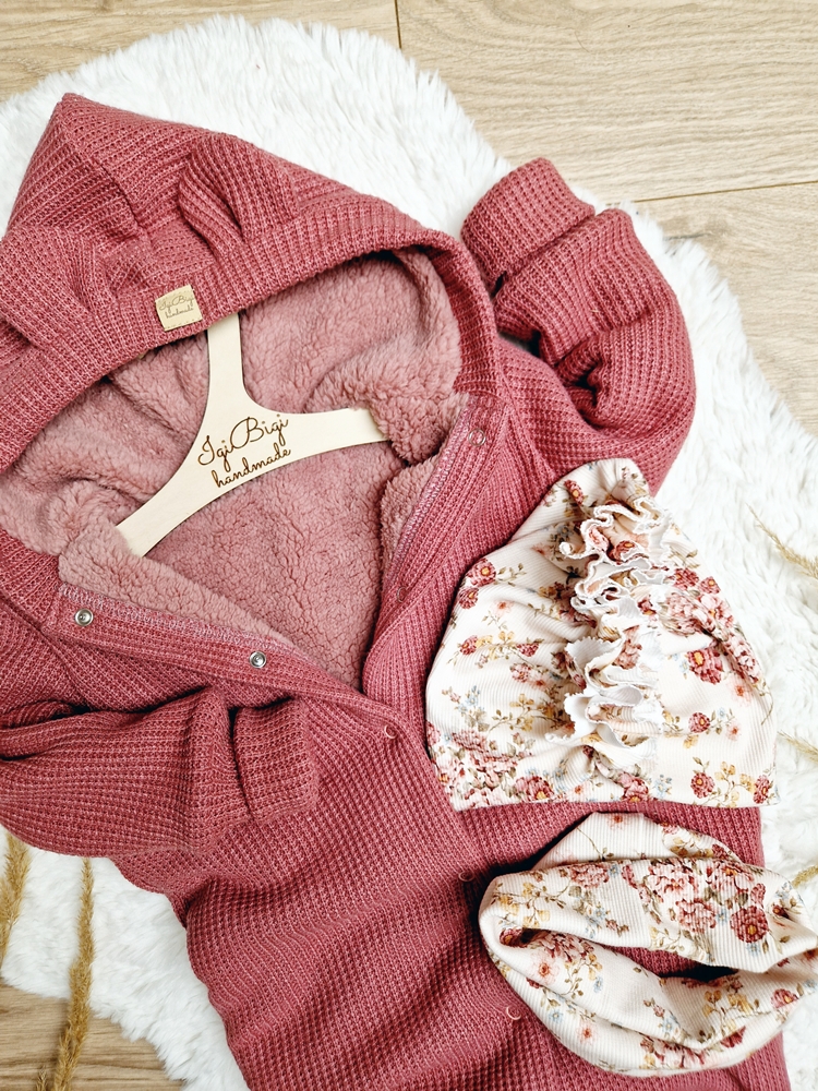 KOMBINEZON sweterkowy ocieplany KOLORY