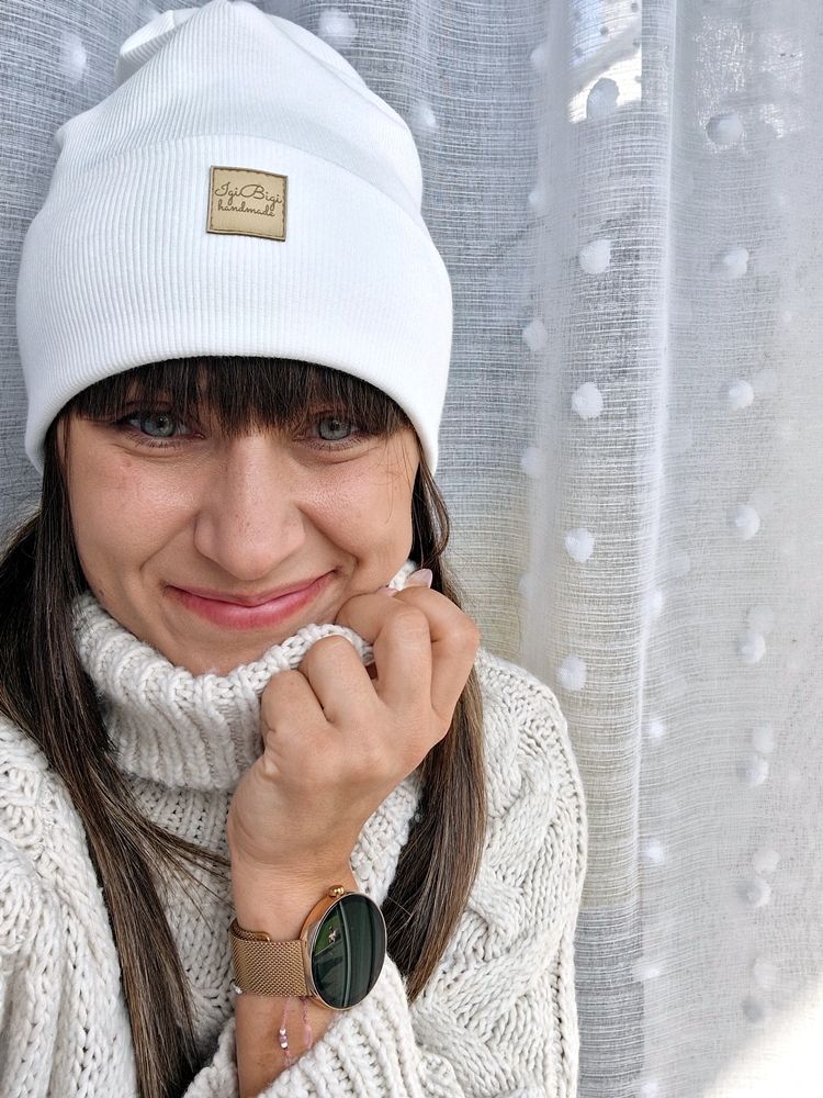 Czapa klasyczny prążek MOM/DAD -różne FASONY /KOLORY