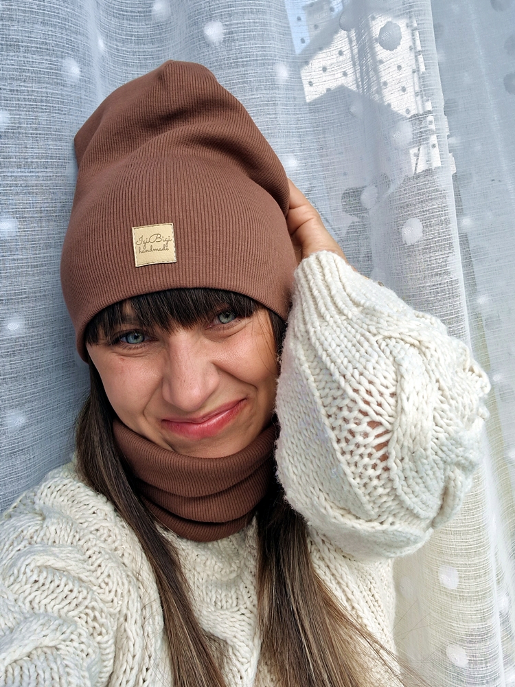 Czapa klasyczny prążek MOM/DAD -różne FASONY /KOLORY