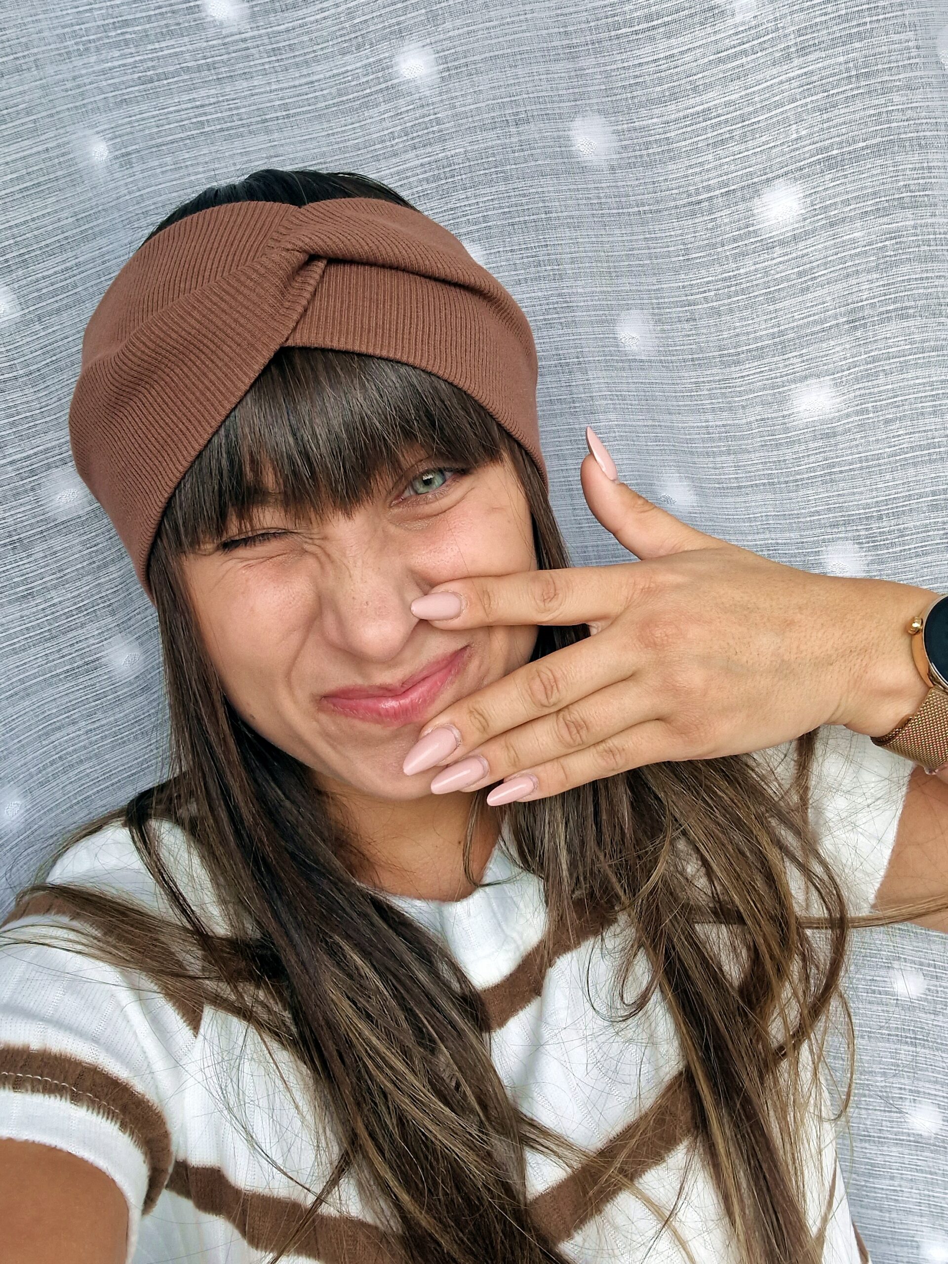 OPASKA przeplatana MAMA kolory