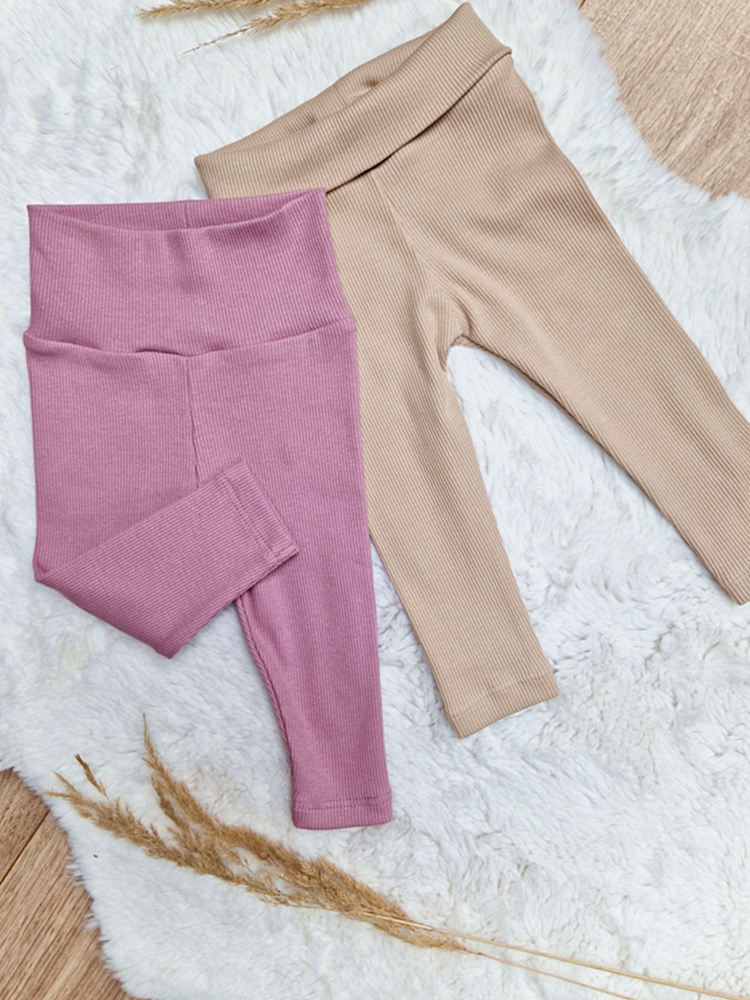 Body+legginsy prążkowane ORCHIDEA