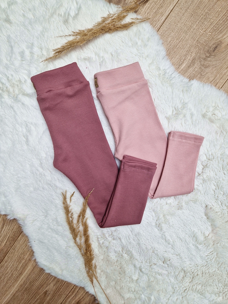 Body+legginsy prążkowane ORCHIDEA