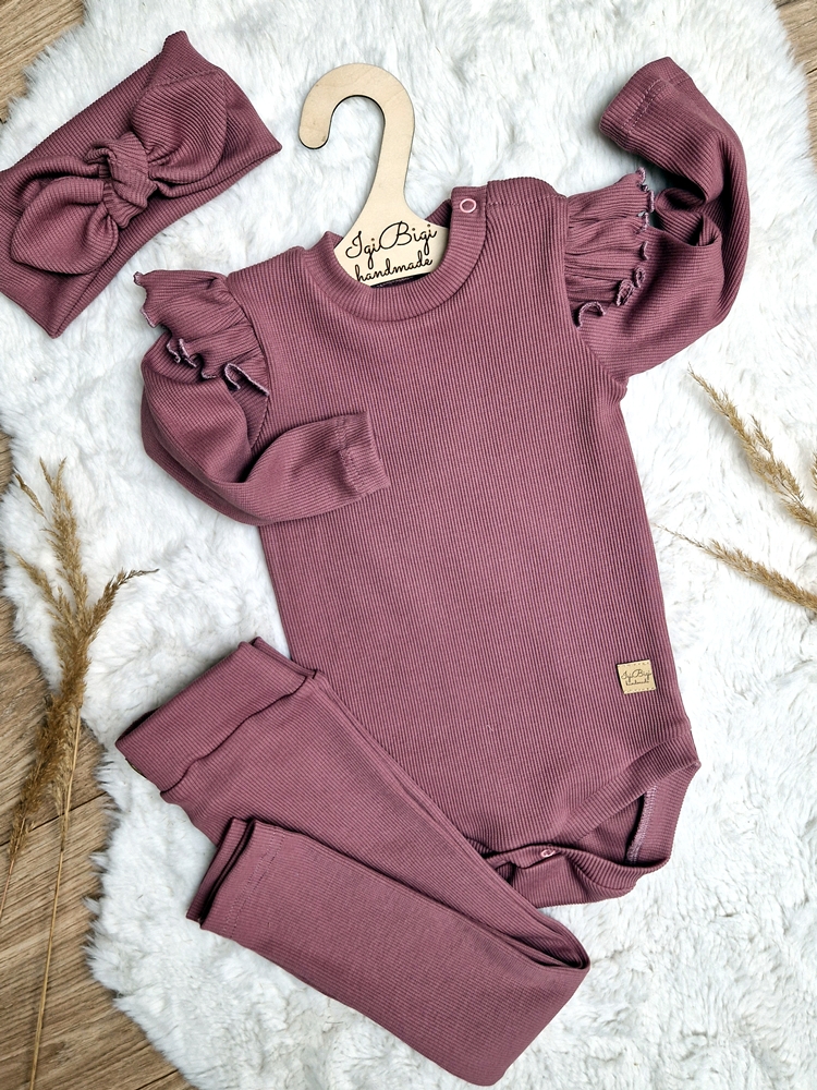 Body+legginsy prążkowane KOLORY