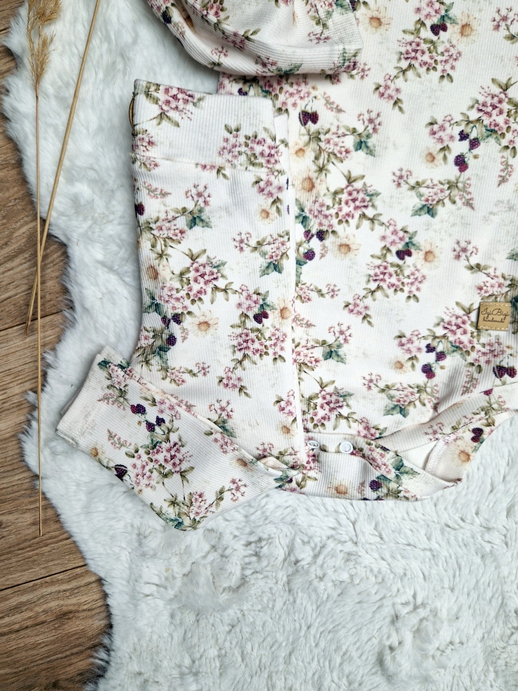 Body+legginsy prążkowane FOREST BLACKBERRIES