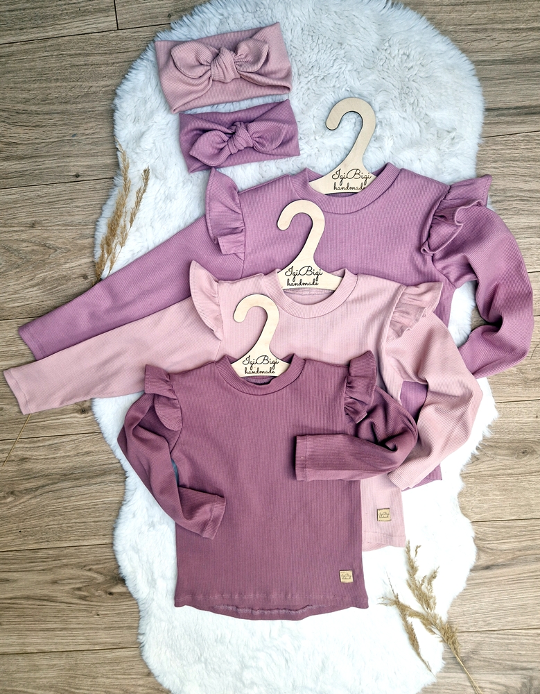 Bluzeczka+legginsy prążkowane KOLORY