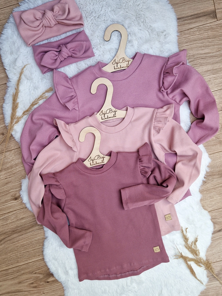 Bluzeczka+legginsy prążkowane KOLORY