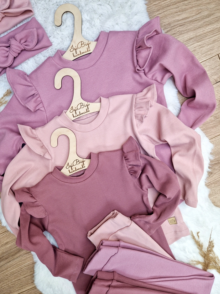 Bluzeczka+legginsy prążkowane KOLORY