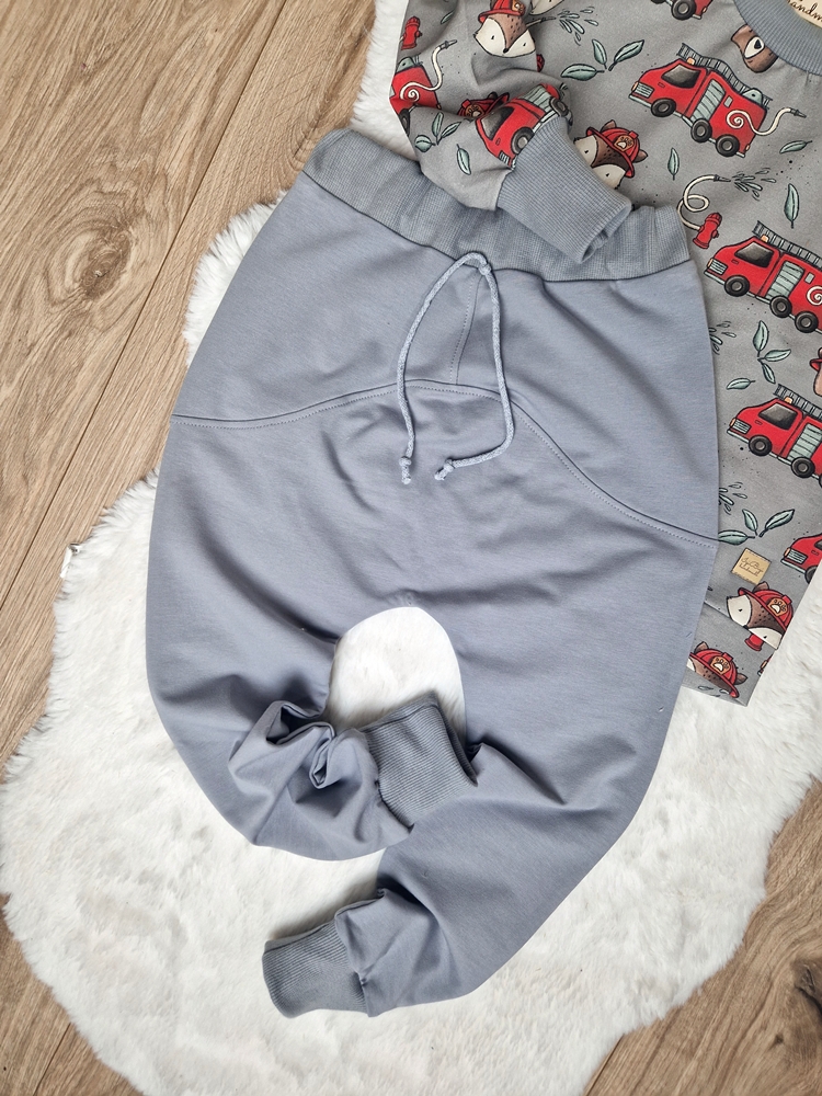 Bluza STRAŻ+spodnie LOW popiel