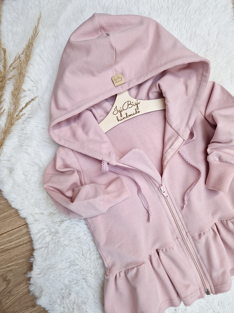 BLUZA LALLA beżowy róż BASKINKA