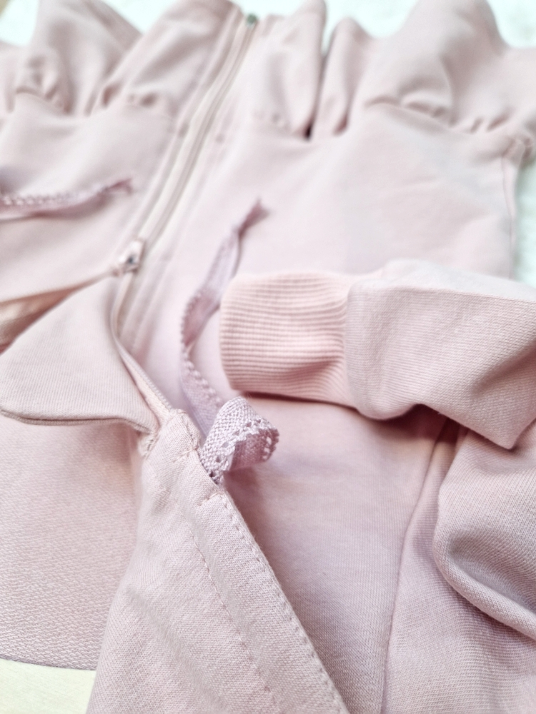 BLUZA LALLA beżowy róż BASKINKA