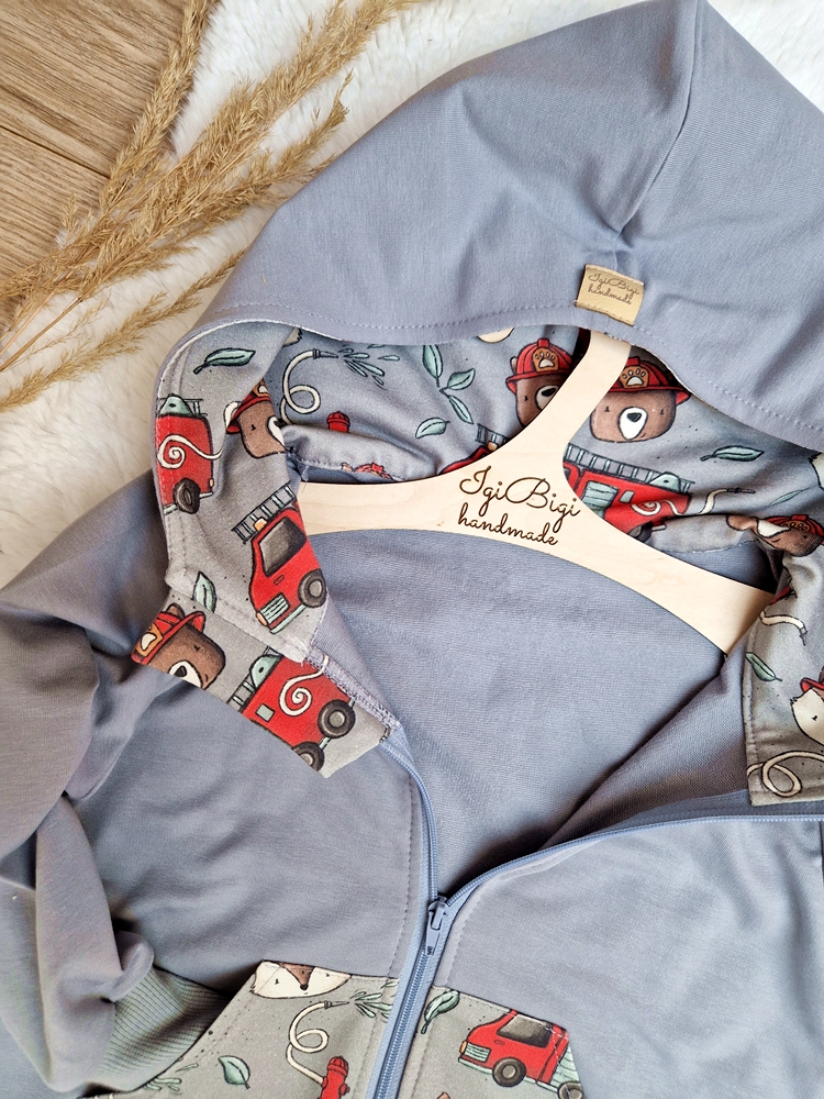 BLUZA KIDDY popiel straż