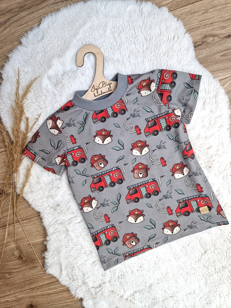 Bluza STRAŻ+spodnie LOW popiel