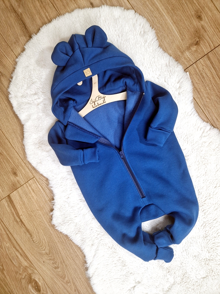 KOMBINEZON dresówka drapana JEANS