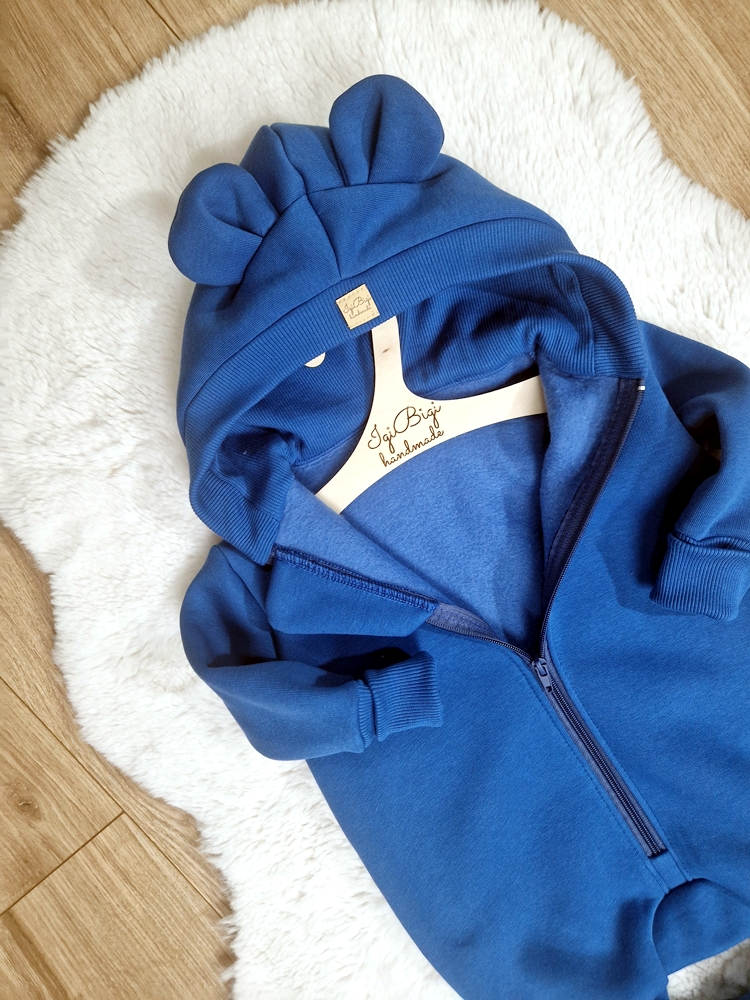 KOMBINEZON dresówka drapana JEANS