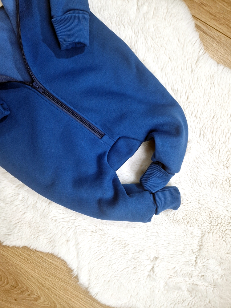 KOMBINEZON dresówka drapana JEANS