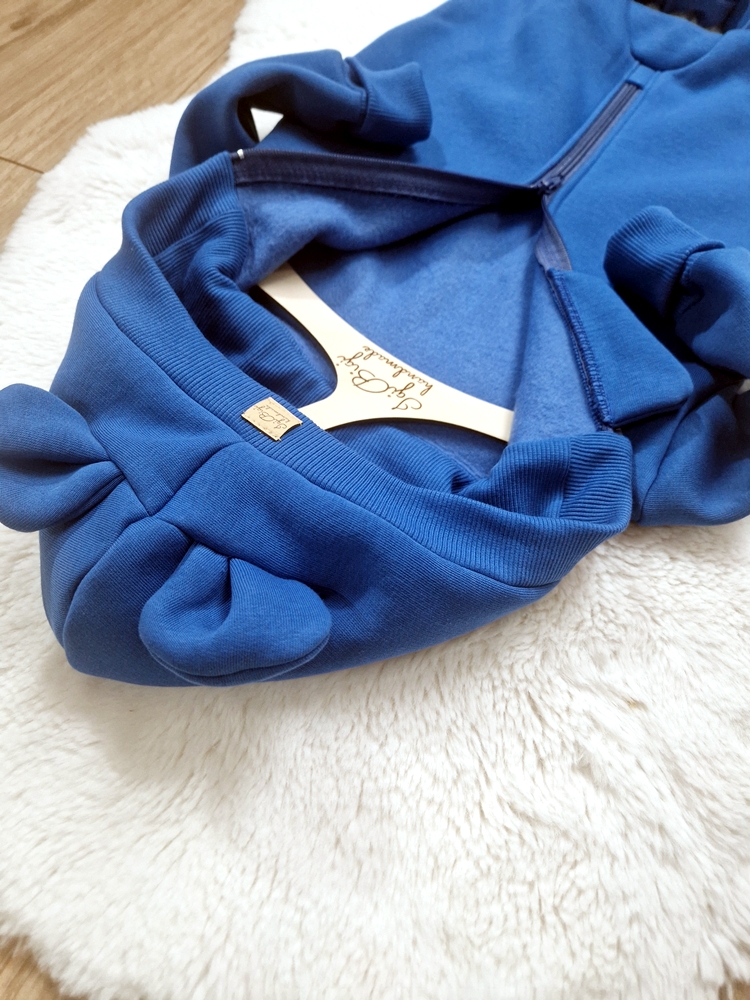 KOMBINEZON dresówka drapana JEANS