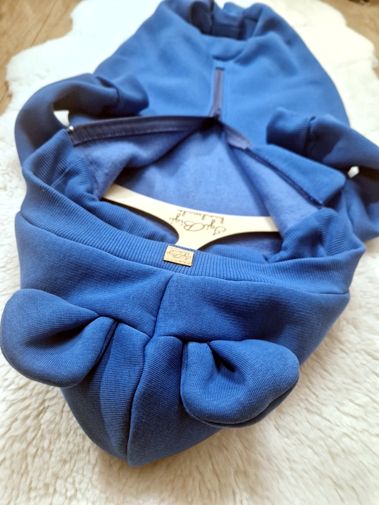 KOMBINEZON dresówka drapana JEANS