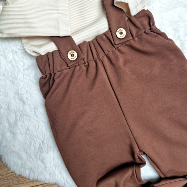 Spodnie z szelkami PRALINA