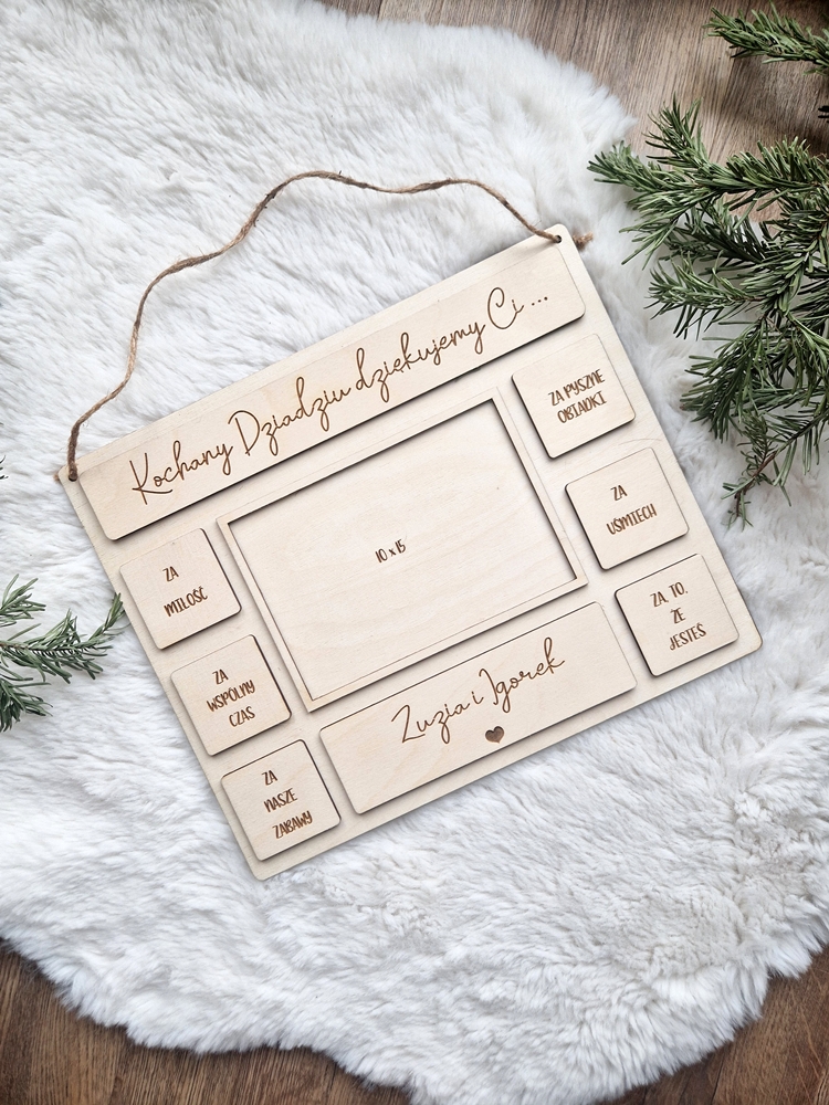 RAMKA na zdjęcie na dzień BABCI/DZIADKA