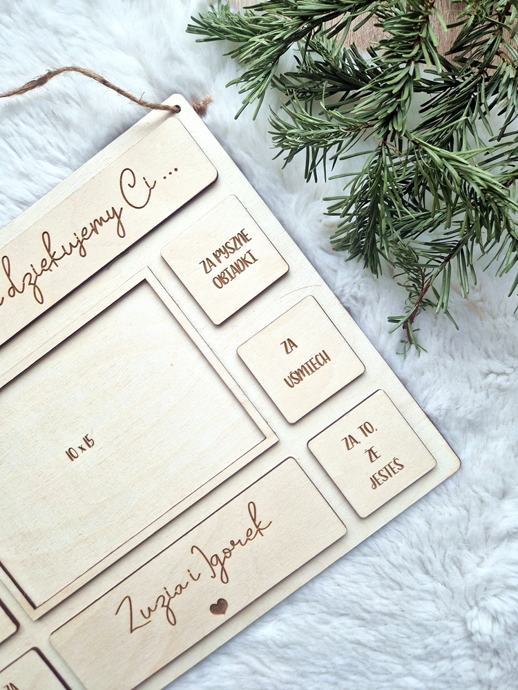 RAMKA na zdjęcie na dzień BABCI/DZIADKA