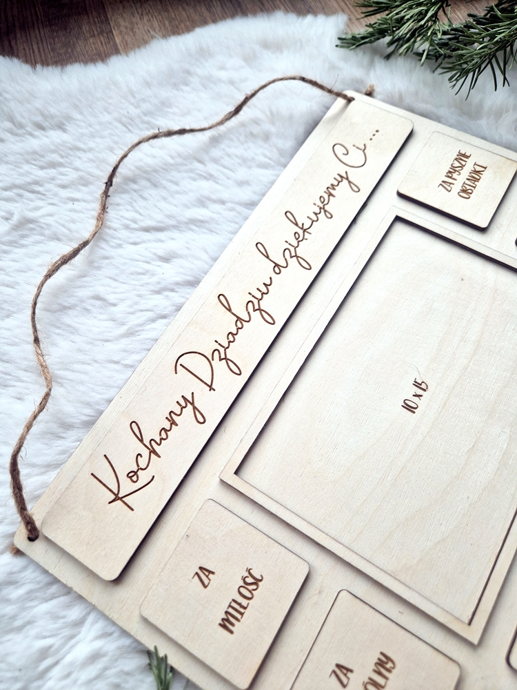 RAMKA na zdjęcie na dzień BABCI/DZIADKA