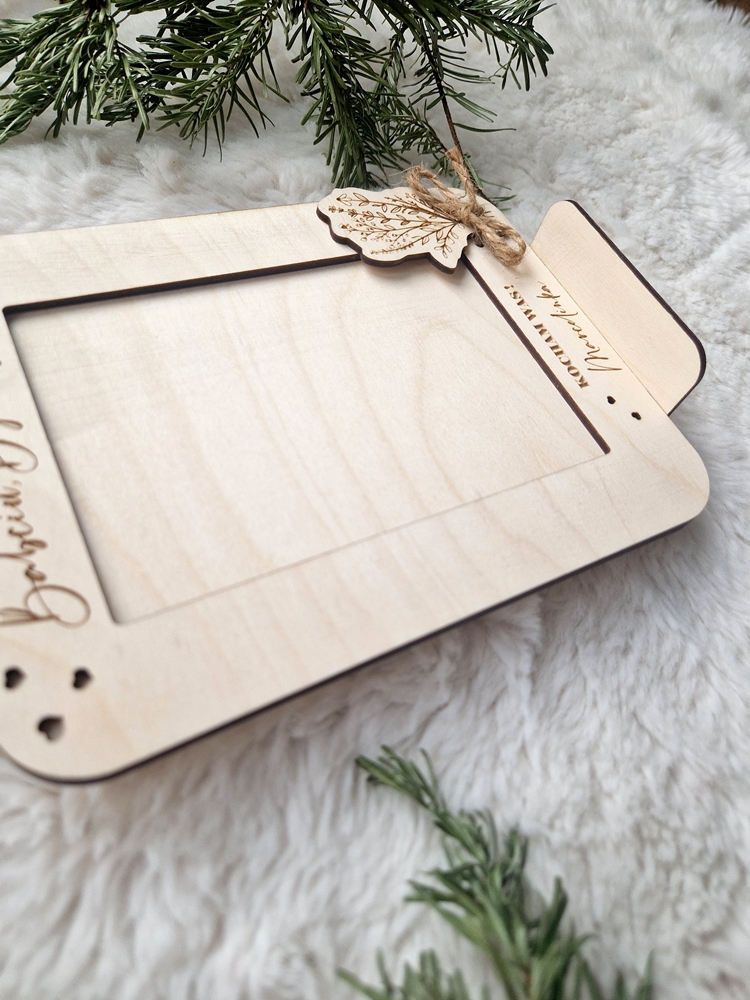 RAMKA stojąca na zdjęcie na dzień BABCI/DZIADKA