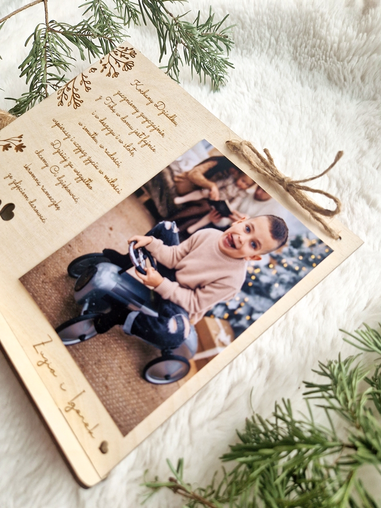 RAMKA na zdjęcie na dzień BABCI/DZIADKA stojąca