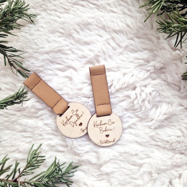 BRELOCZEK kocham BABCIA/DZIADEK/PRADZIADEK