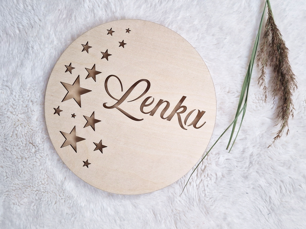 Lampka LED gwiadki imienna