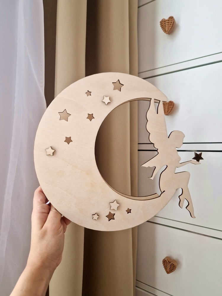 Lampka LED księżyc wróżka