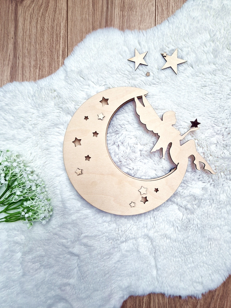 Lampka LED księżyc wróżka