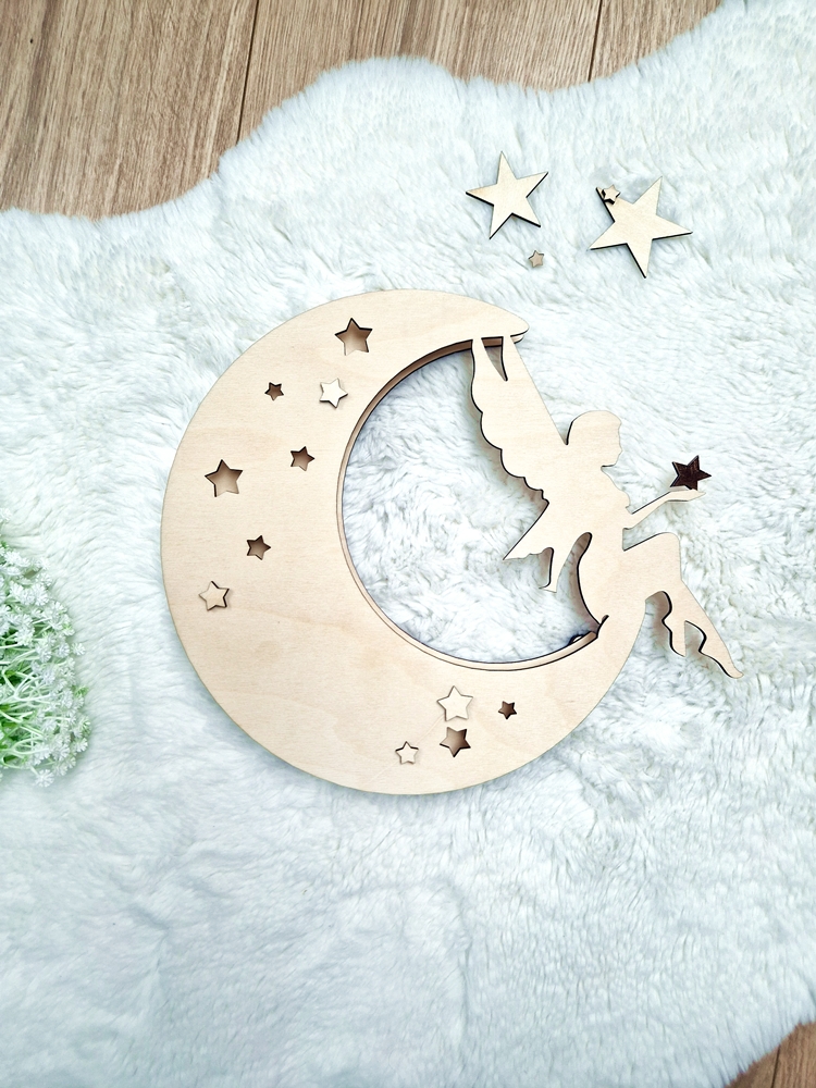 Lampka LED księżyc wróżka