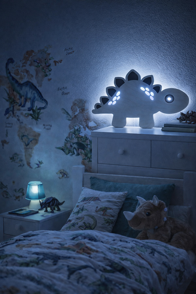 Lampka LED dino