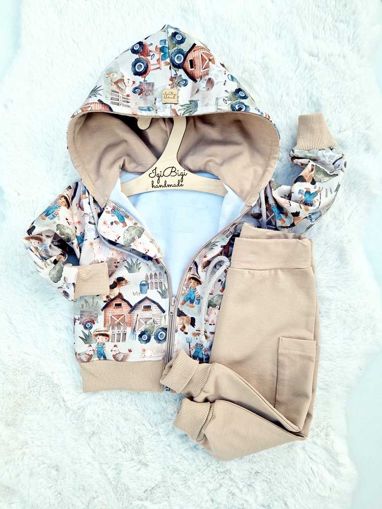 BLUZA wiejskie żyćko kaptur