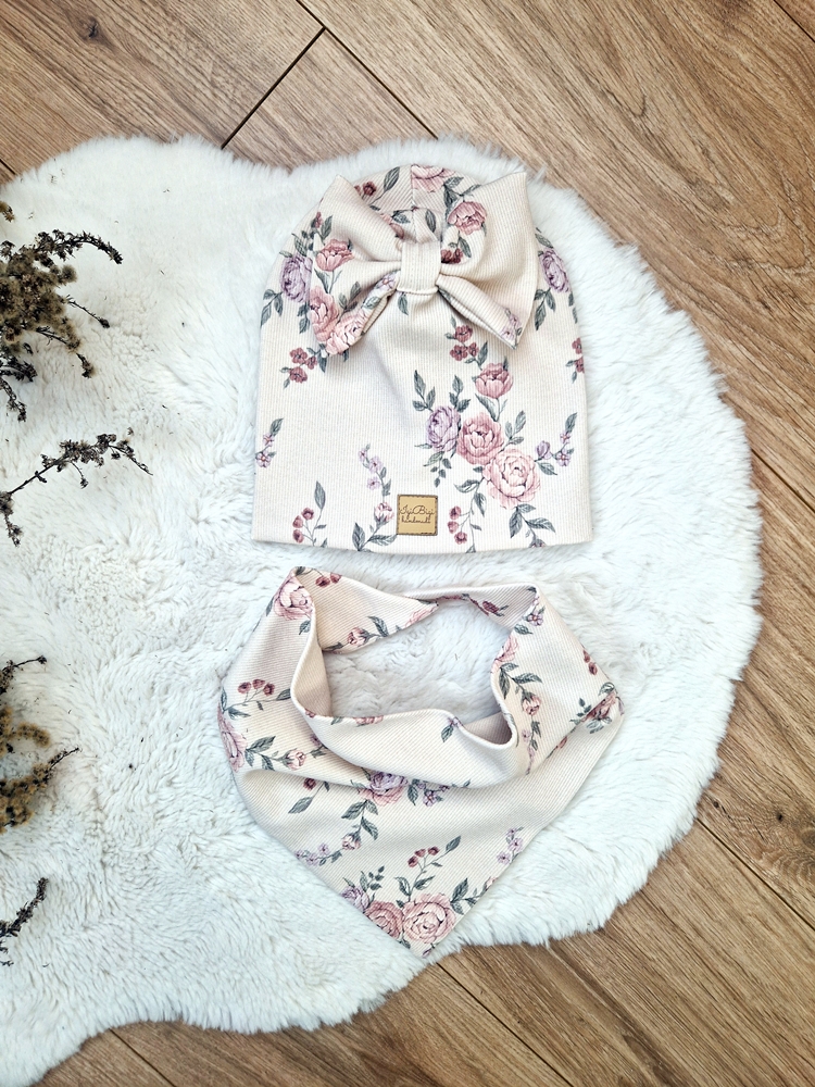 Czapka prążkowana LIGHT BEIGE flow FASONY