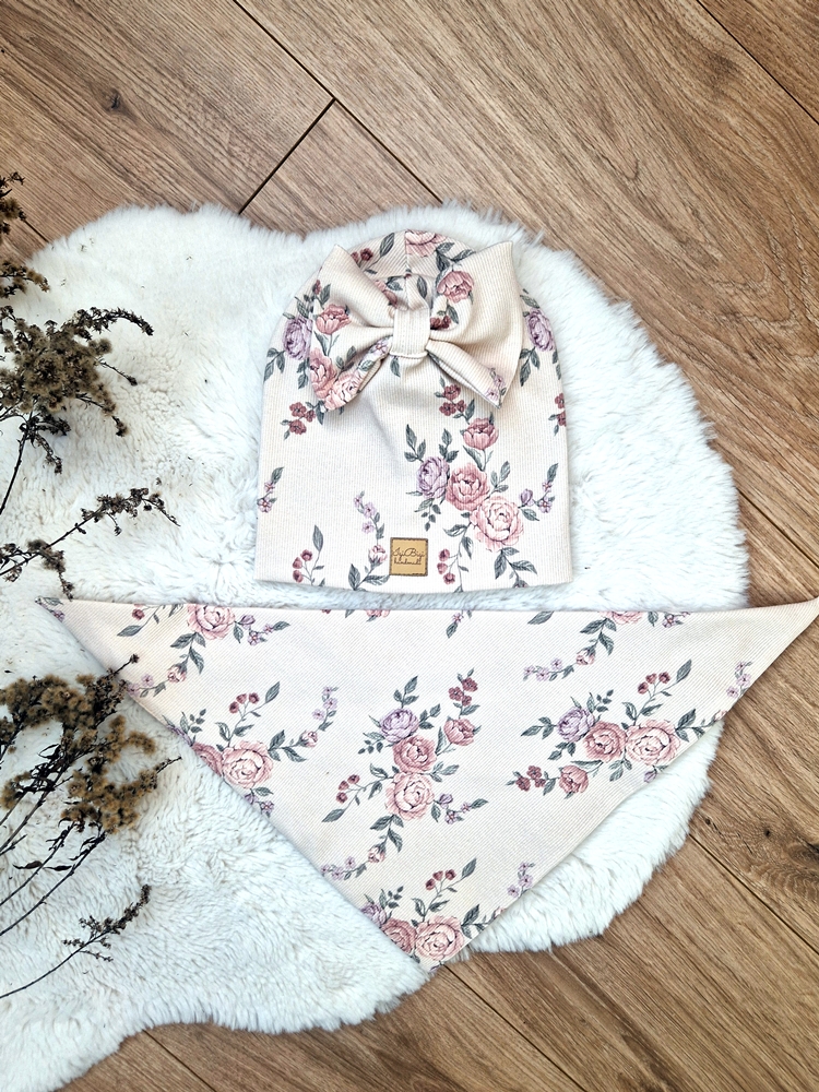 Czapka prążkowana LIGHT BEIGE flow FASONY