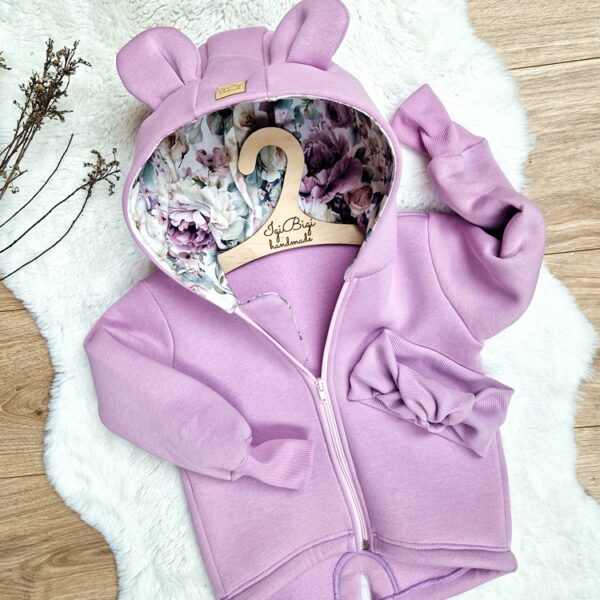 Bluzo- parka LILJA+ purple flow