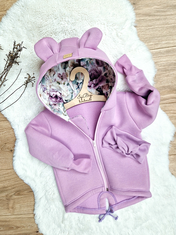 Bluzo- parka LILJA+ purple flow