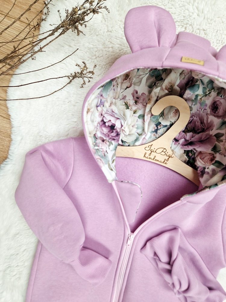 Bluzo- parka LILJA+ purple flow