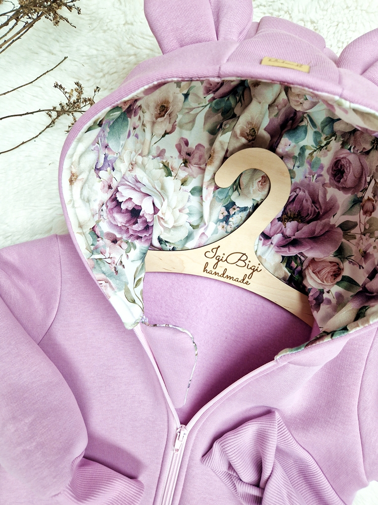 Bluzo- parka LILJA+ purple flow