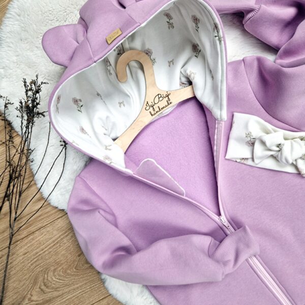 Bluzo- parka LILJA+ peonies bows