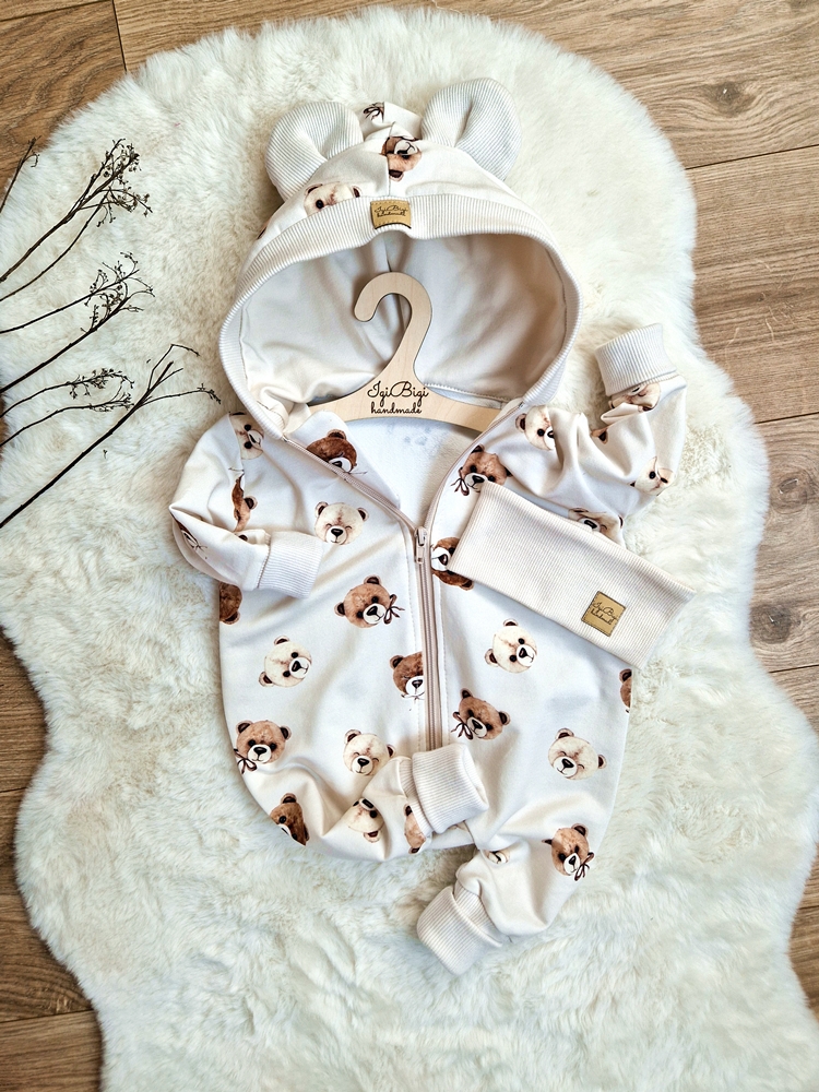 KOMBINEZON dresowy klasyczny SWEET BEARS