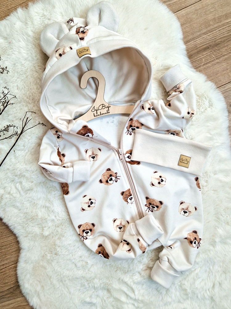 KOMBINEZON dresowy klasyczny SWEET BEARS