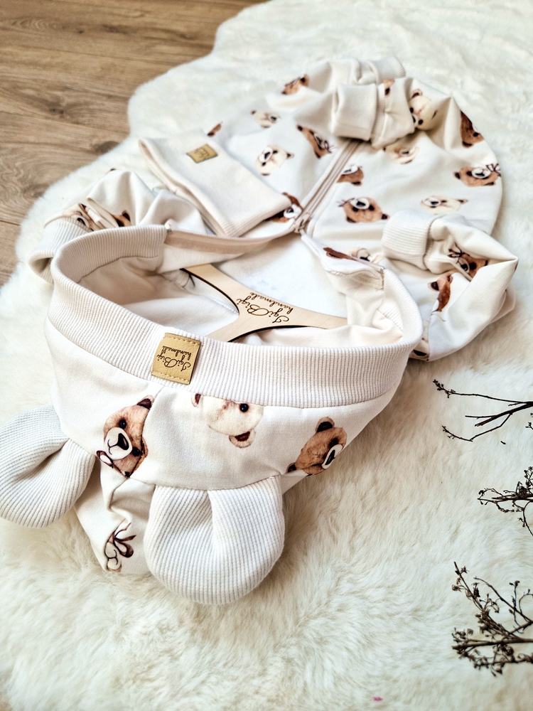 KOMBINEZON dresowy klasyczny SWEET BEARS