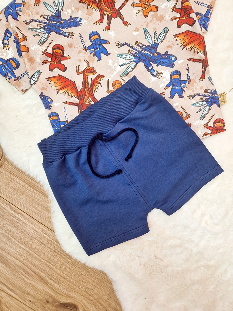 KOMPLECIK t-shirt ninja +spodenki jeans